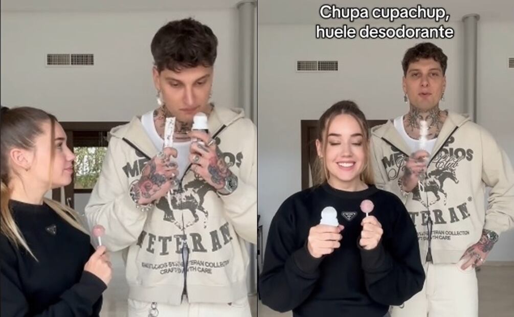 Un reto viral imposible. Fuente: TikTok @llunaclark