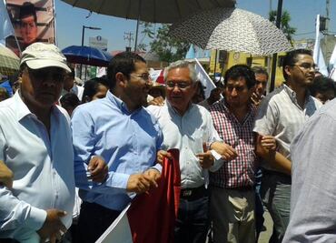 Morena hace mitin; pelean triunfo en la GAM