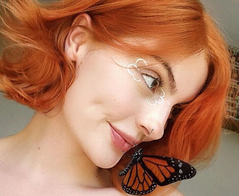 Las tendencias en maquillaje no paran y menos las que juegan con formas, textura y color  Foto: Instagram