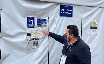Suspenden 10 carpas de pruebas Covid-19 en el Estado de México