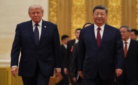 Xi y Trump muestran sintonía en su reunión en Beijing; Taiwán se mantiene como la gran línea roja, podría llevar al "conflicto"