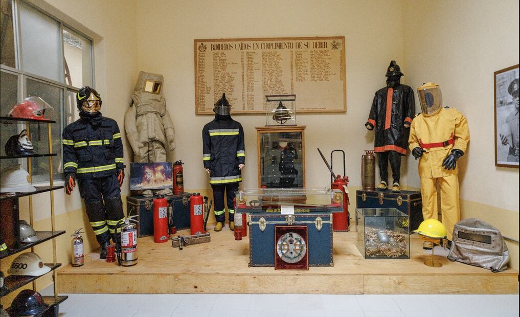 Inauguración del nuevo museo de bomberos de la Ciudad de México en la estación de bomberos Tacubaya comandante Artemio Venegas Mancera. Foto: Yaretzy M. Osnaya / EL UNIVERSAL