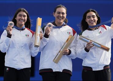 Alejandra Valencia, Ana Pau Vázquez y Ángela Ruiz cumplen su objetivo de la medalla en París 2024