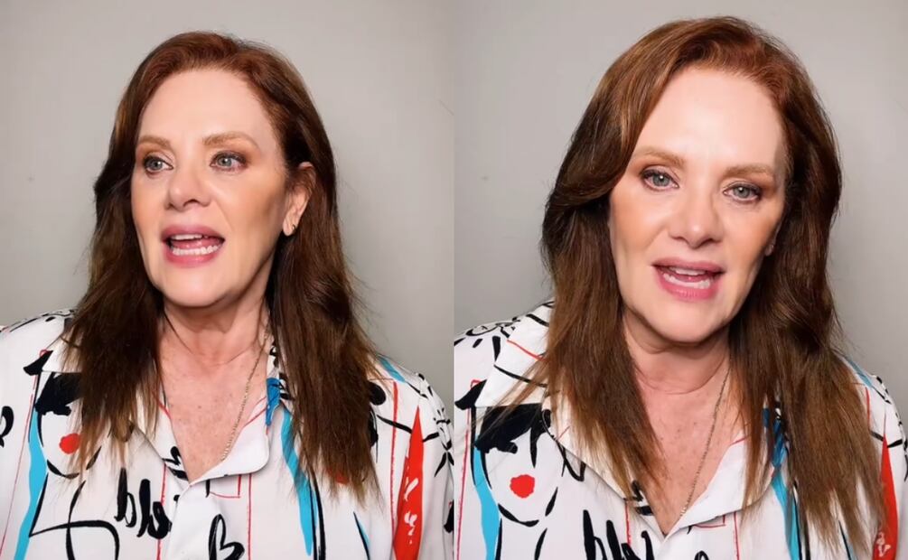 Erika Buenfil en TikTok denunciando el robo. Foto: TikTok