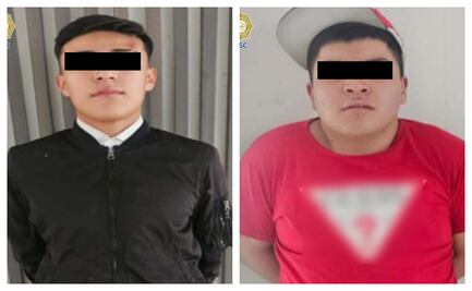 Detienen a dos hombres en Iztapalapa con subametralladora y marihuana