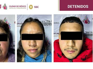 Caen tres mujeres ligadas con “El Kalusha”, presunto integrante de La Unión Tepito actualmente preso; su madre y su pareja, entre las detenidas