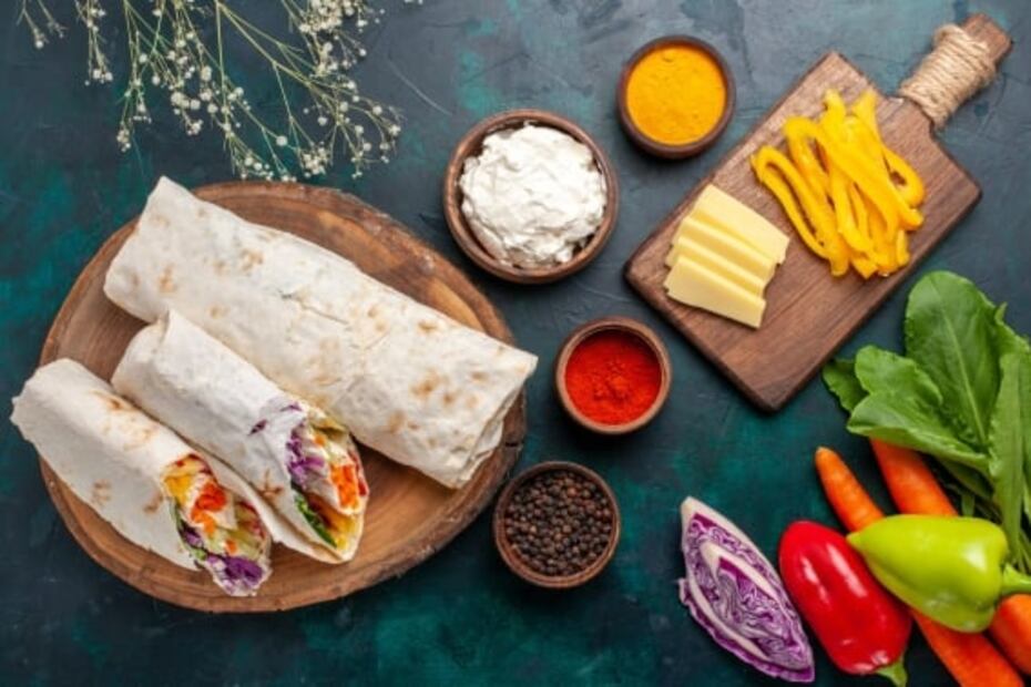 Comida fácil y rápida: prepara burritos sin carne