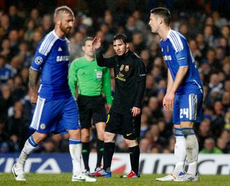 La maldición de Messi ante el Chelsea