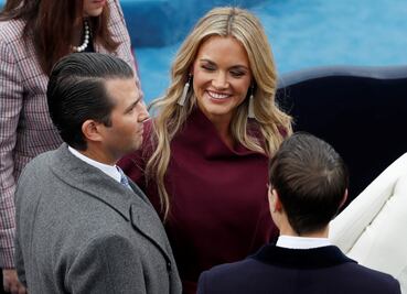 Hospitalizan a esposa de Trump Jr. tras abrir carta con polvo blanco