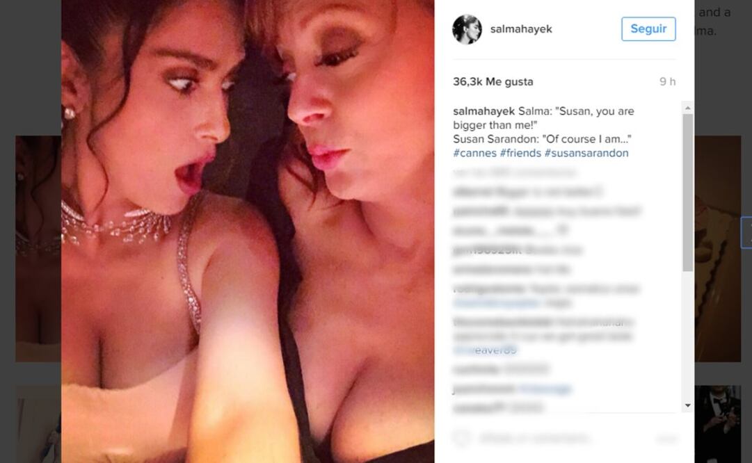 foto: tomada del Instagram de Salma Hayek