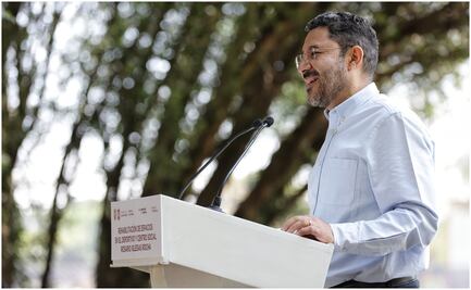 Batres anuncia celebración de su primer año como Jefe de Gobierno durante inauguración de obras del deportivo "Rosario Iglesias Rocha"