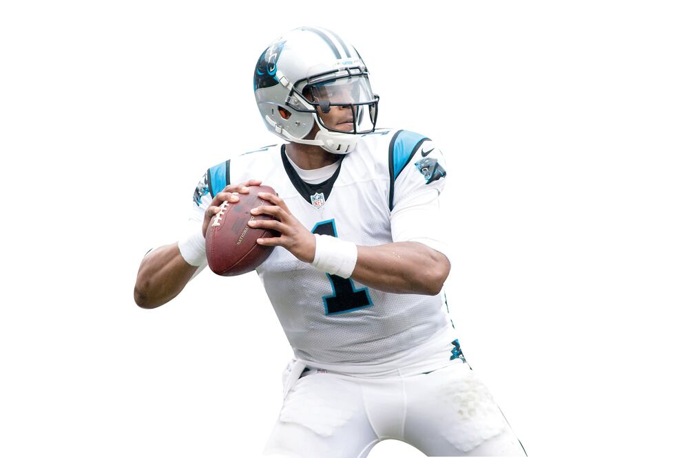 Cam Newton, quarterback de los Panthers