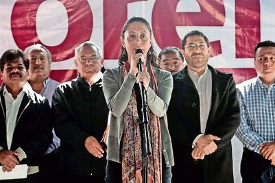 Critica Sheinbaum el plan por 19-S de MAM