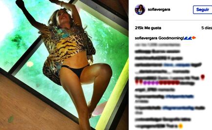 Sofía Vergara se muestra sexy en México