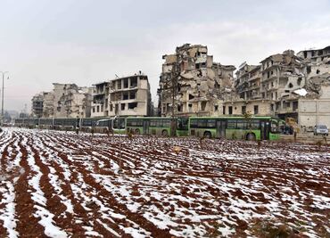 Aleppo regresa a manos del gobierno sirio después de 4 años