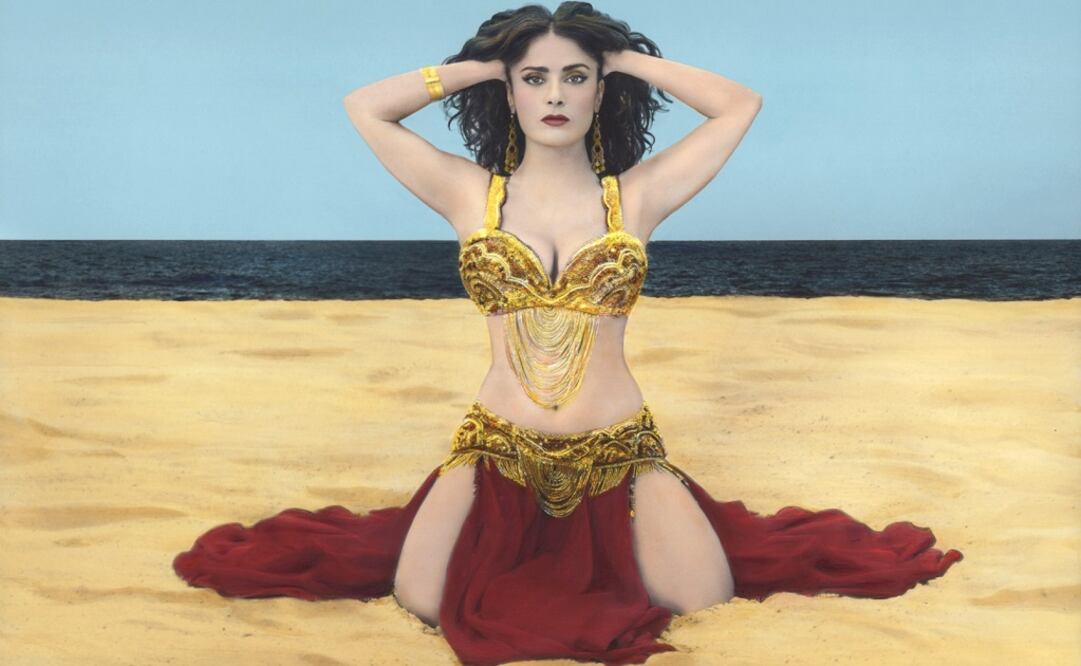  I Saved My Belly Dancer #XIX, 2015. Hand colored gelatin silver print. (Photo: Courtesy of Youssef Nabil)