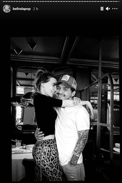 Belinda y Randy triunfan en "La Voz Kids"; enternecen con "foto familiar" junto a Nodal