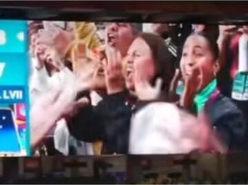 VIDEO: La emotiva reacción de Diana Flores al ver su comercial durante el Super Bowl LVII