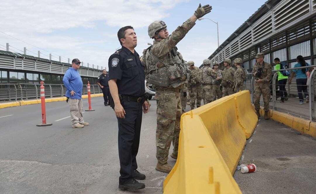 El Pentágono insiste en que las tropas no serán asignadas a labores policiales, lo que tienen prohibido por ley. Foto: AFP