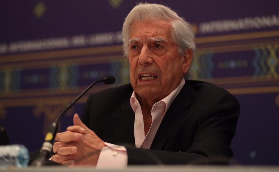 Mario Vargas Llosa se encuentra en Guadalajara. Foto: Juan Boites 