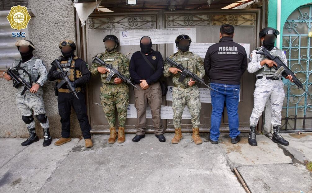 Cateos en Tláhuac dejan tres detenidos y documentos vehiculares asegurados. Foto: Especial