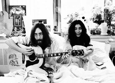 La canción que surgió de la boda entre John Lennon y Yoko Ono
