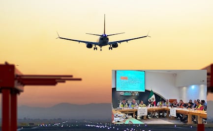 AICM realiza simulacro de gabinete para prepararse ante un posible accidente de aeronave