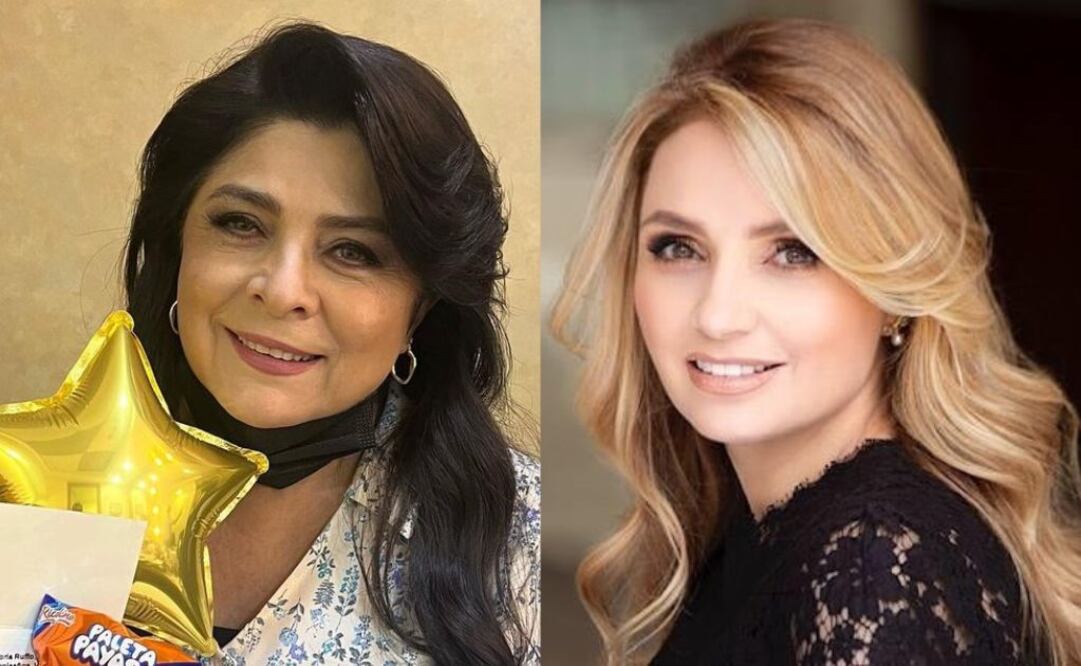 Victoria Ruffo y Angélica Rivera. Fuente: Instagram @victoriaruffo y @angelicariveraworld