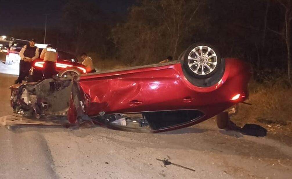 Un sujeto alcoholizado que conducía a exceso de velocidad dejó como saldo una mujer y un niño gravemente lesionados. Foto: especiales