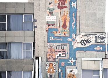 Sergio Mayer pide garantizar protección de murales del Centro SCOP