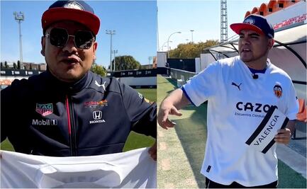 Aczino "nuevo integrante" del Valencia FC; el rapero mexicano se roba el show en España