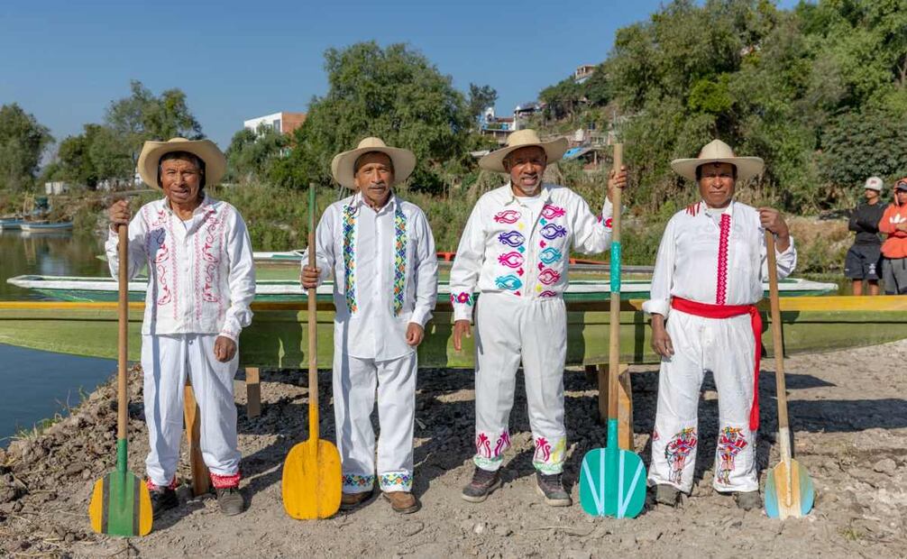 La isla de Urandén, ubicada en el lago de Pátzcuaro, Michoacán, será sede de la primera Regata Nacional de Canotaje. Foto: Especial