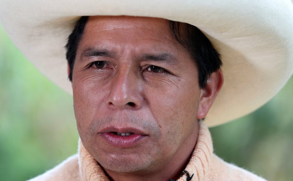 Pedro Castillo expresidente de Perú. Foto: AP