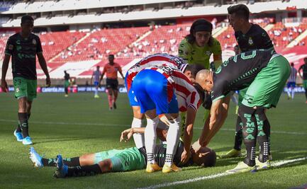 Santos revela la gravedad de la lesión de jugador que cayó noqueado tras balonazo