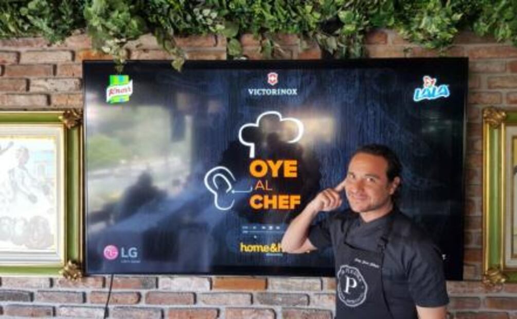 Hoy se estrena el programa "Oye al chef" 