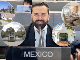 Así es la mansión de 5 mdd del diputado morenista Arturo Ávila en Rancho Santa Fe; vecino de Bill Gates y Janet Jackson
