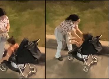 Exhiben a mujer agrediendo a una bebé en vía pública en San Luis Potosí; DIF y Fiscalía estatal investigan el caso