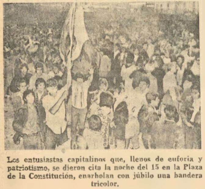 En fiestas patrias y tras “El Halconazo”, Luis Echeverría dijo que el ejército aseguraba la paz