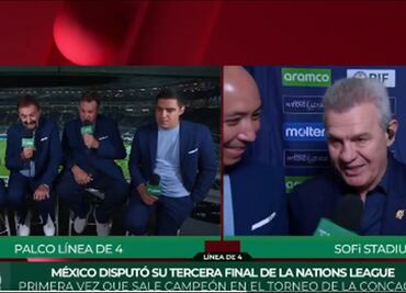 Javier Aguirre le deja mensaje a David Faitelson; "Que me deje en paz el pin... cabr..."