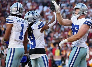 Los Cowboys resucitan y cortan racha perdedora en Washington