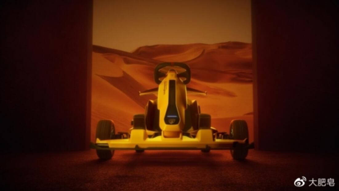 Xiaomi lanza Go Kart que luce y suena como un Lamborghini