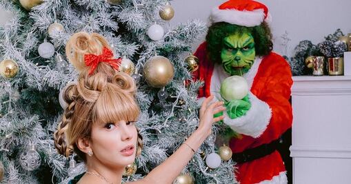 Luisito Comunica y su novia tienen los disfraces más cool de Navidad