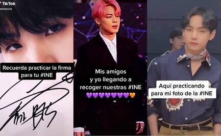 INE utiliza a los BTS en sus videos de Tiktok y se vuelve viral
