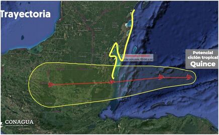 Se forma potencial Ciclón Tropical Quince en el Mar Caribe; puede intensificarse a tormenta tropical "Nadine"