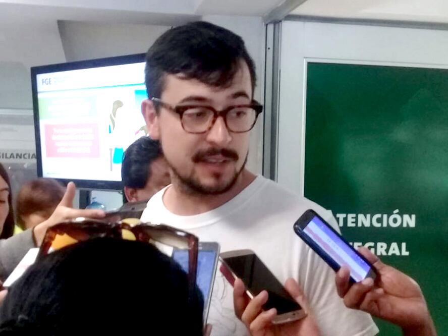 Óscar David Reyes Medrano de la organización "Ganemos"