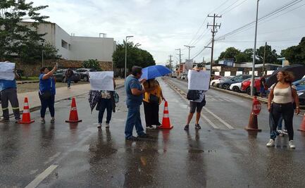 Jornada de bloqueos en Yucatán: jubilados de Pemex y padres de familia cierran calles de Mérida