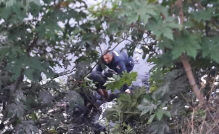 Policías salvan a adolescente de morir ahogada en el Gran Canal