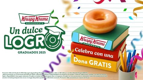 Krispy Kreme lanza promoción de donas gratis; ¿cuándo y cómo aplica?
