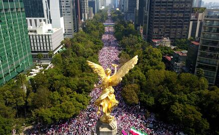 La del INE, crónica de una marcha "de clases medias" y de la que no se sabe cuántos asistieron