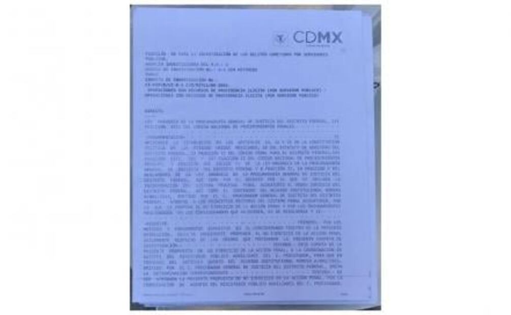 Procuraduría de la CDMX exonera a ex colaborador de Ricardo Monreal